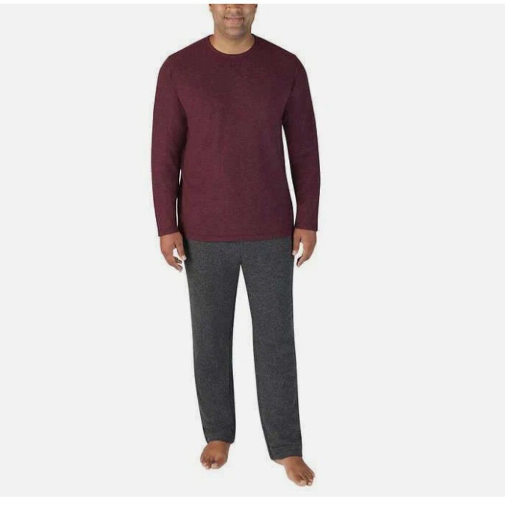 Men's Size Medium Eddie Bauer 2-Piece Lounge Set Sleepwear Pajamas Shirt Pants